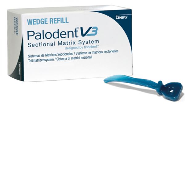 PALODENT V3 SMALL WEDGE REF 100 ks 659780V tmavo modré