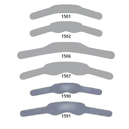 Hawe Titanové matrice 0,03mm, premoláry obojstranné 30ks- 1502