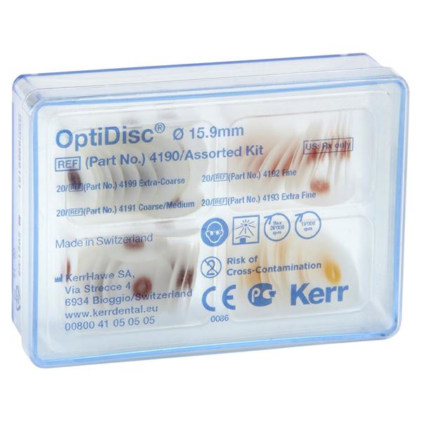 OptiDisc 15,9 mm set 80 ks rôznej hrubostí - 4190