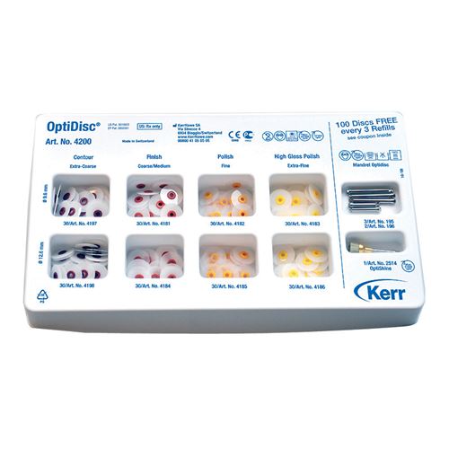 Optidisc  general kit 9,6mm a 12,6mm - 240ks  No.:4200