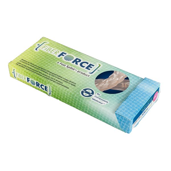 Fast Splint splietaný vrkôčik ružový 2,2x150mm, 2ks