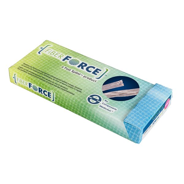 Fast Splint splietaný vrkôčik ružový 1,0x150mm, 2ks