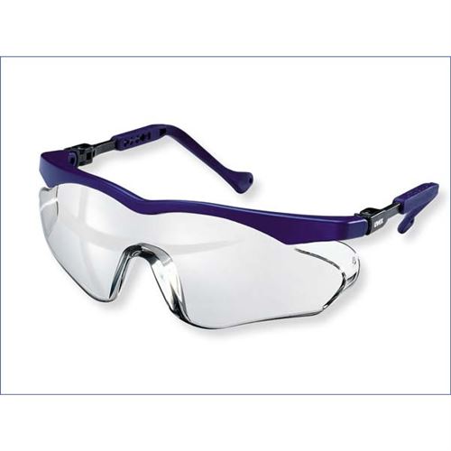 Ochranné okuliare H&W iSpec Safety Fit ll modré