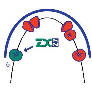 ZX-27 sklenený pilier S