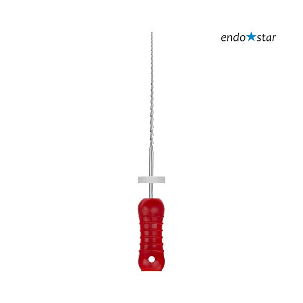 Endostar H-File 25 červené 31 mm