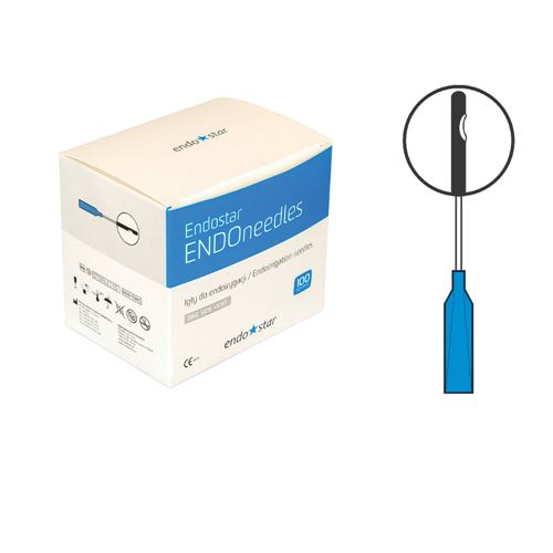 Endostar jehla výplachová jednostr. 30G 0,3x25mm, 100ks