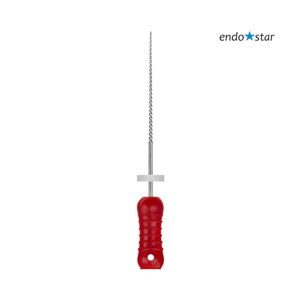 Endostar K-File 25 červené 31 mm