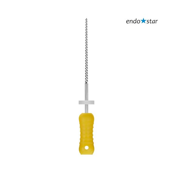 Endostar K-File 50 žlté 25 mm 6 ks