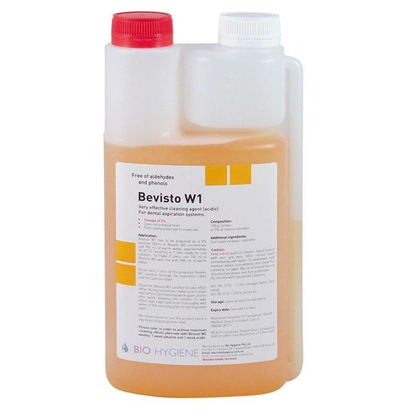 Bevisto W1 1l fľaša s dávkovačom