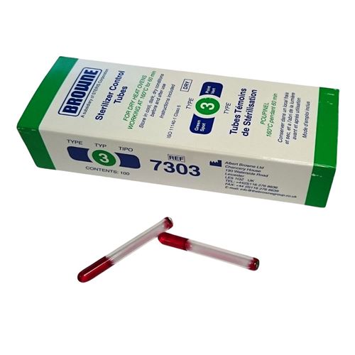 Indikátorové trubičky TT pre HS 100 ks  7303