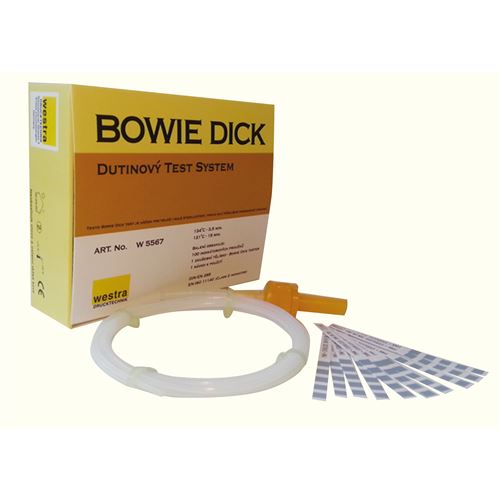 Bowie Dick dutinový Test Systém pre PS 100ks + držiak