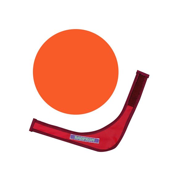 Ochranný golier S oranžový č.5