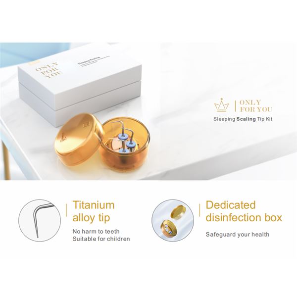 Woodpecker DTE - Scaling tip kit 3 ks