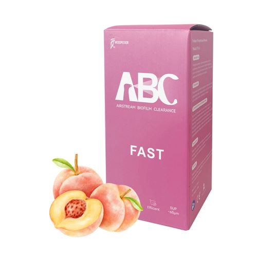 Woodpecker prášok clasicc  FAST  300g, 65 µm, broskyňa
