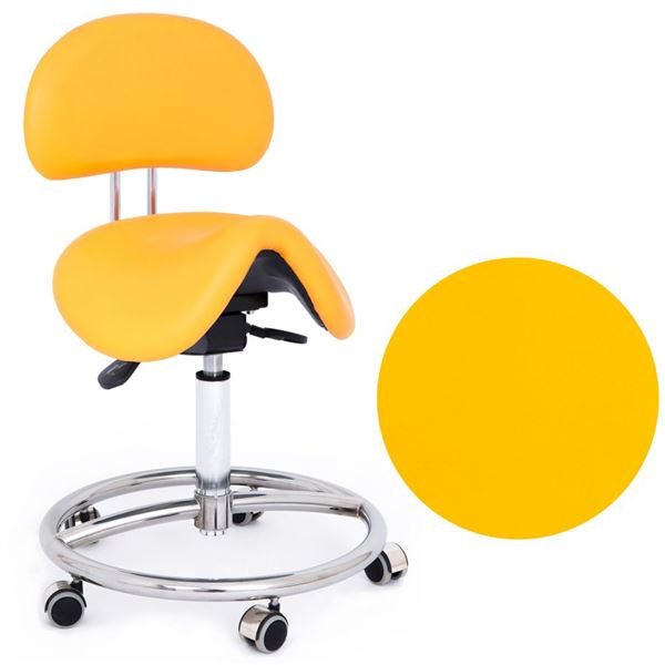 Stolička Cline KL - žltá - Meditap 1123