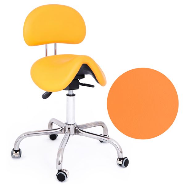 Stolička Cline FL - oranžová Meditap 1017