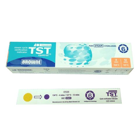 Indikátor TST pro nebal.mat. Browne 100ks 2341