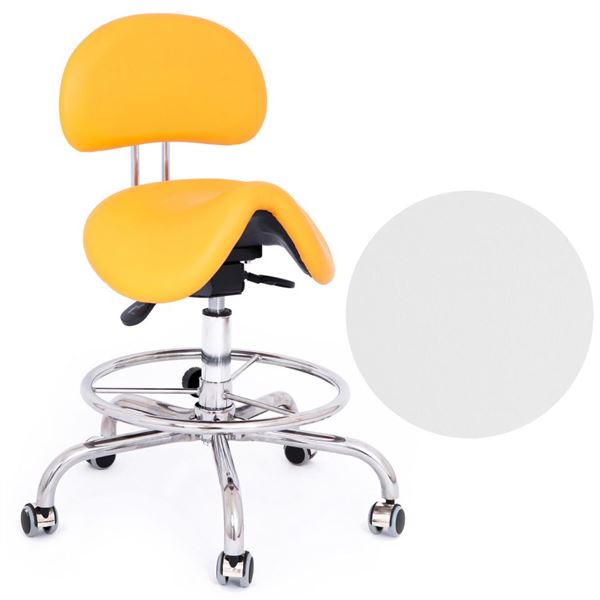 Stolička Cline FLK - biela Meditap 9001