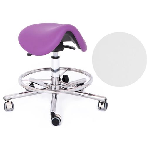 Stolička Cline - biela Meditap 9001