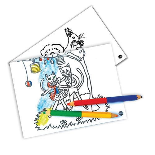 Omaľovanky set HU-FA A5 100 listov