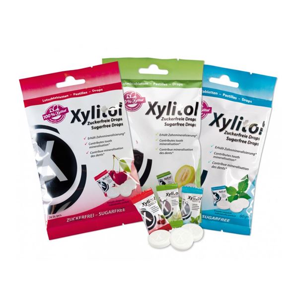 Xylitol drops melón 26 ks