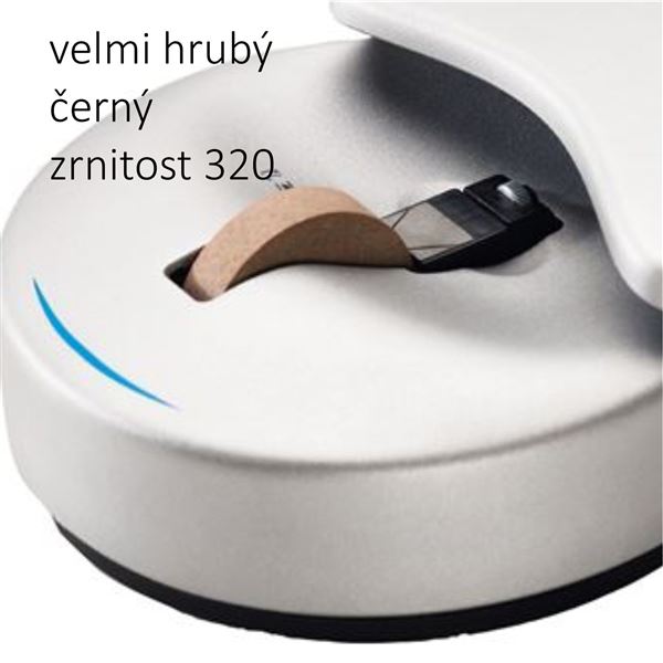 LM brúsny kameň veľmi hrubý čierny 320 zŕn 8632