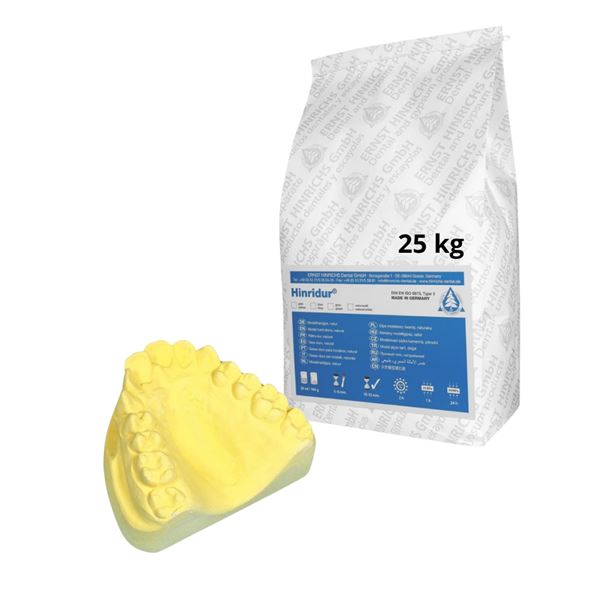 Marmodent - Hinridur sádra žlta 25kg