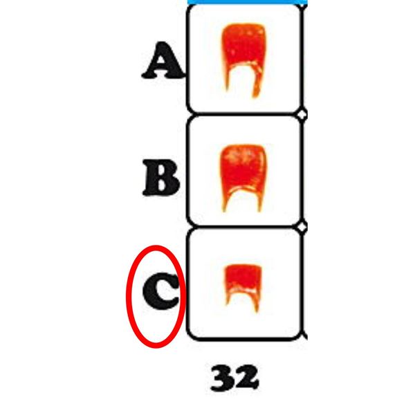 Fazetové prvky 32C - 12.6079