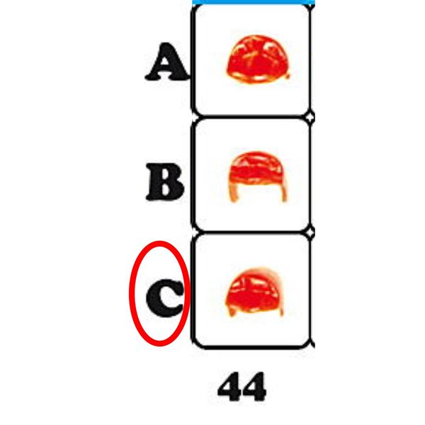 Fazetové prvky 44C - 12.6074