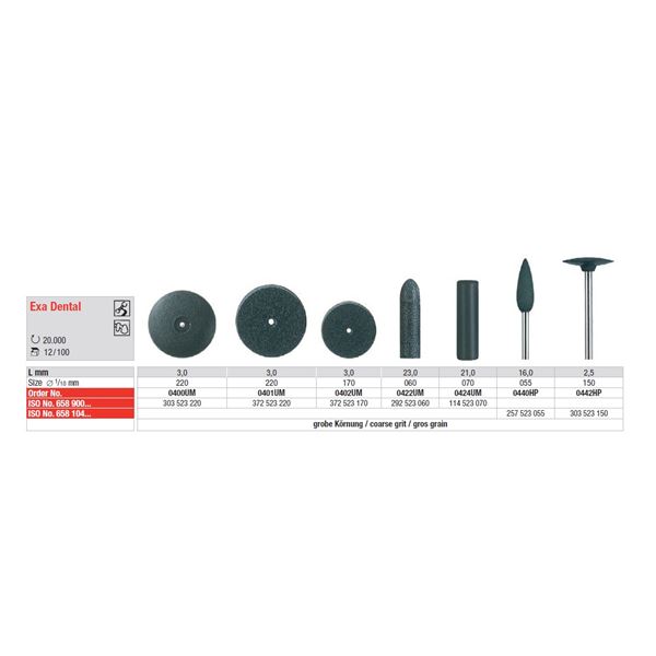 Exa Dental 0440 HP-12 ks