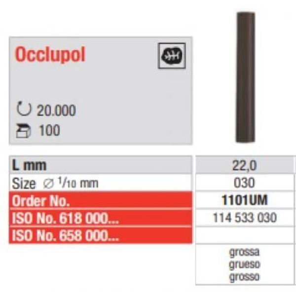 Occlupol 100 ks 1101 hnedý