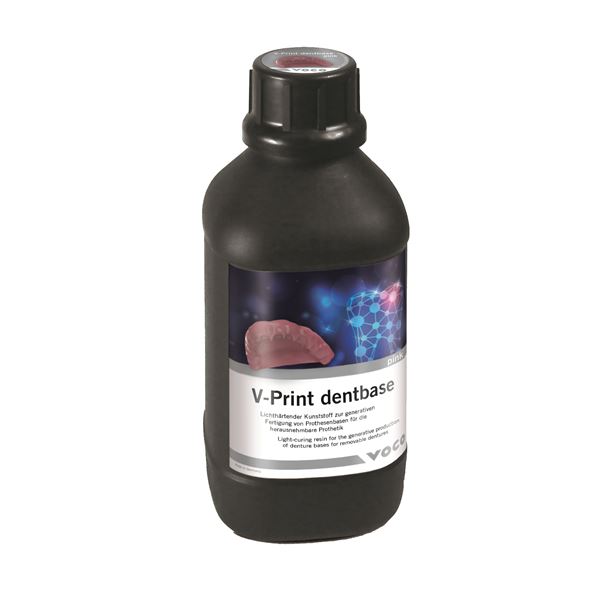 V-Print dentbase - 1000g ružová 6048