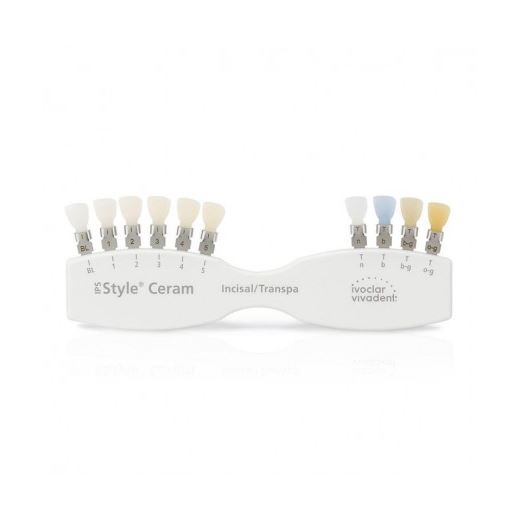 IPS Style Ceram vzorkovník odtieňov Incisal/Transpa