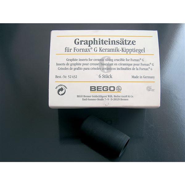 Grafitový kelímok FORNAX BG52432 6 ks