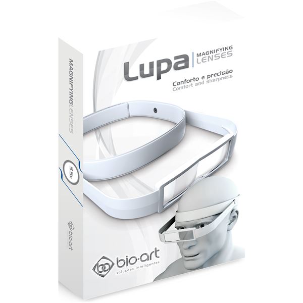 Lupa Bio-Art biela 2,5x