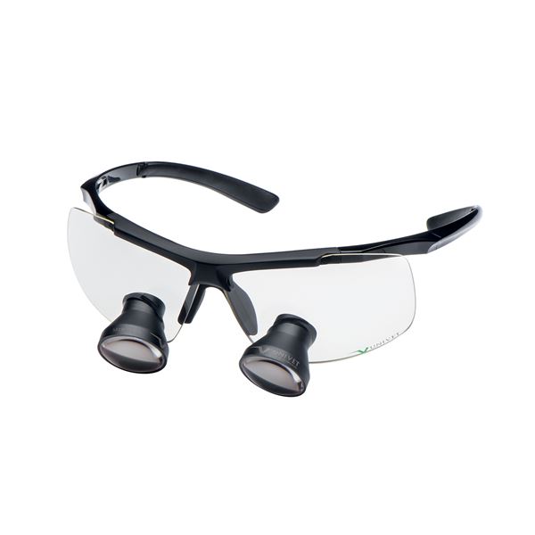 Lupové okuliare galilejské Techne Black 2,0x500mm