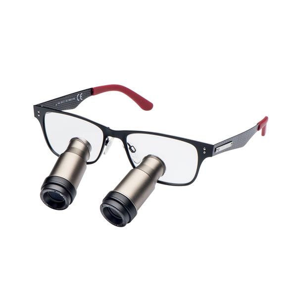 Lupové okuliare prizmatické ASH 53-17 (S) 4,0x450mm Č/Č