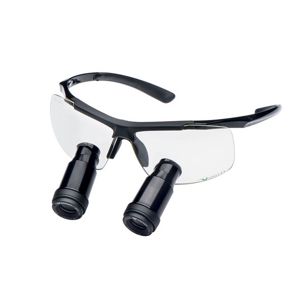 Lupové okuliare prizmatické Techne Black 4,0x500mm