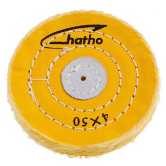 Mušelínový disk žltý 100 mm