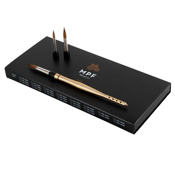 Štetec Optimum Man set štet.č.4,6,8 - chróm
