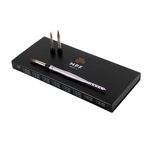 Štetec Optimum Lady, set č. 4,6,8 - ružový