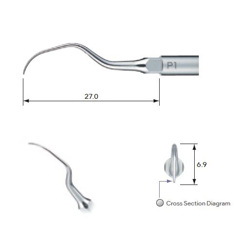 OZK koncovka pro NSK a Satelec P1