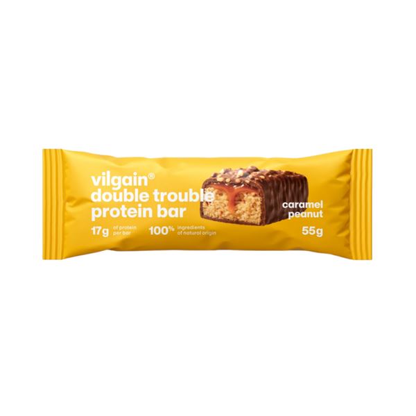 Hu-Fa Double Trouble Protein Bar vanilka a slaný karamel (5)