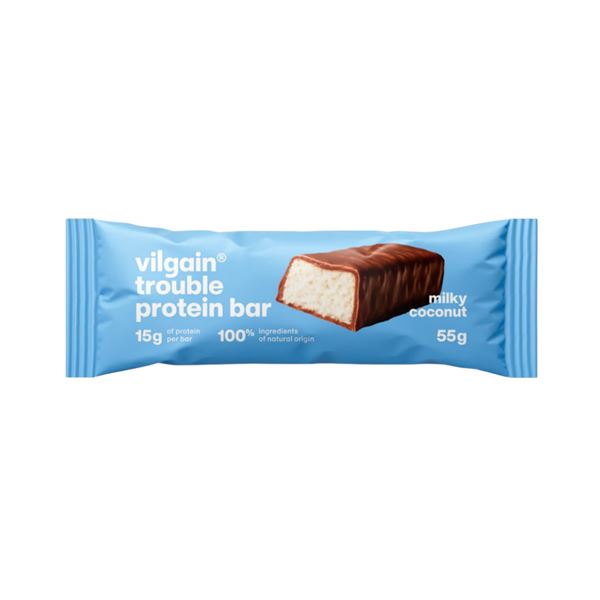Hu-Fa Double Trouble Protein Bar kokos s mliečnou čokoládou (5)