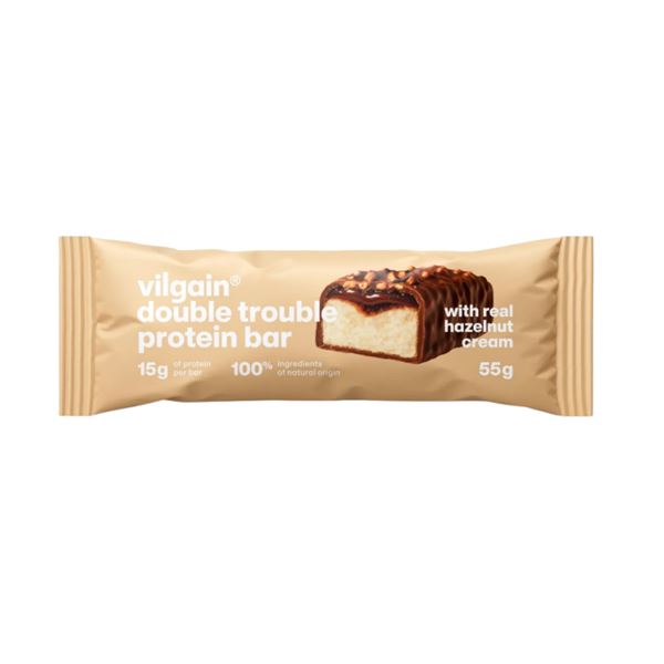 Hu-Fa Double Trouble Protein Bar lieskovo orieškové (5)