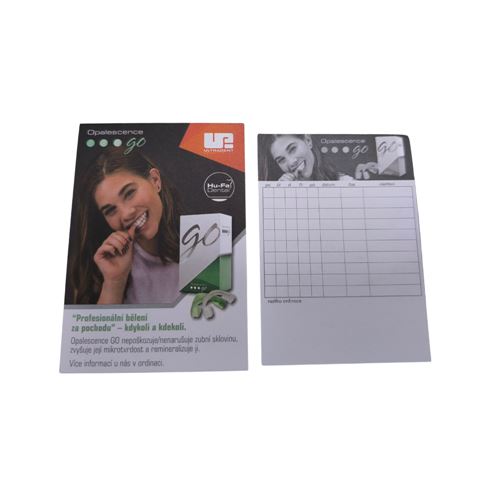 Hu-Fa reklamný predmet- objednávacie kartičky Opalescence, 50 ks