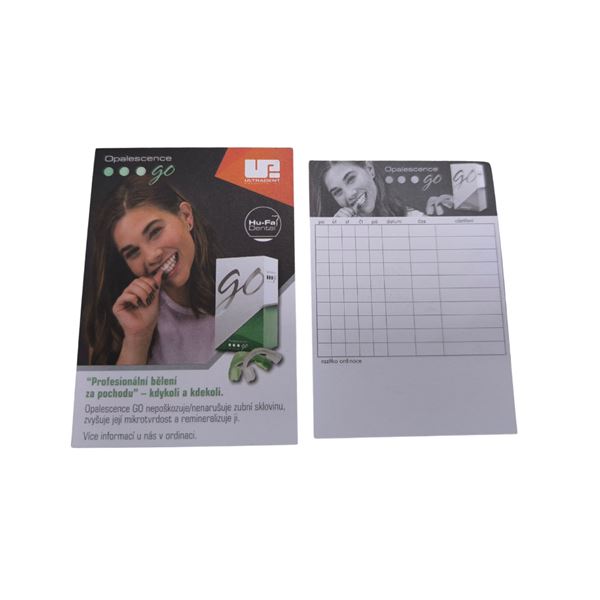 Hu-Fa reklamný predmet- objednávacie kartičky Opalescence, 50 ks