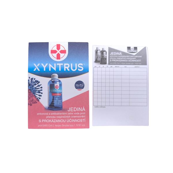 Hu-Fa reklamný predmet-objednávacie kartičky Xyntrus 50ks