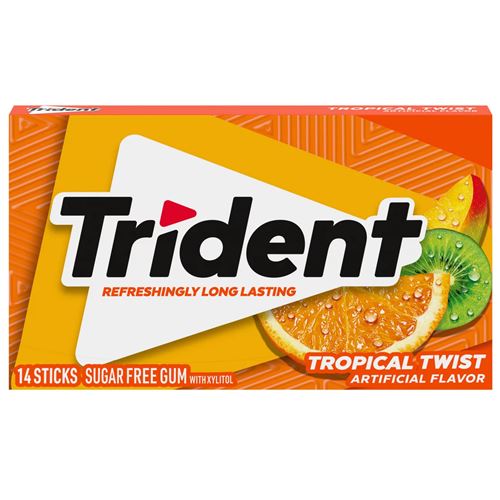 TRIDENT s Xylitolom  Tropical 14 ks