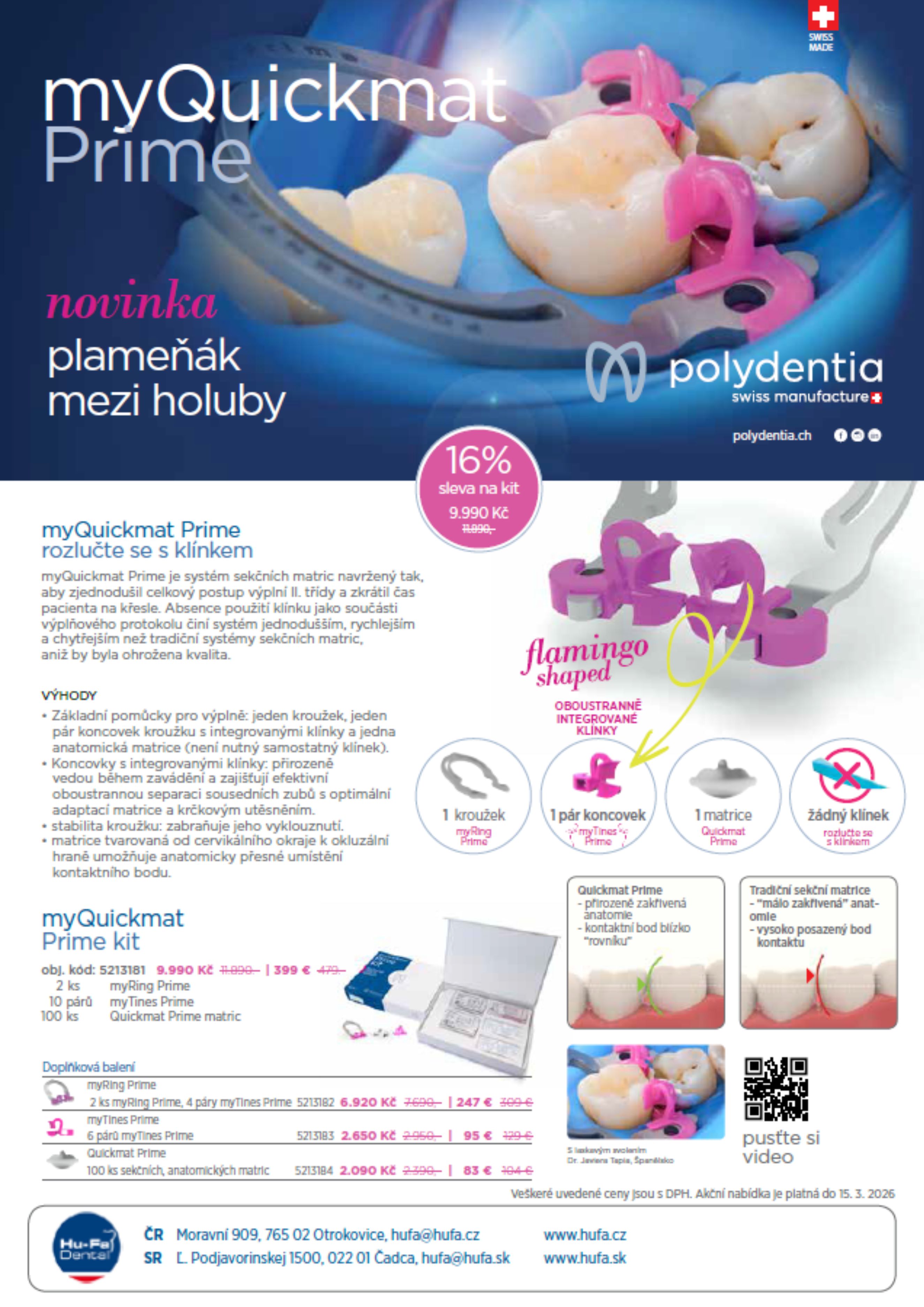 Akciový leták Polydentia